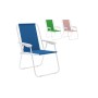 Marbueno Chaise Pliante Acier Assortie Plage et Piscine 59X51X75 cm 10169: Plus de 300.000 produits de grandes marques en vente 
