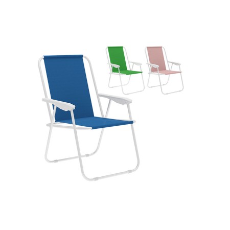 Marbueno Chaise Pliante Acier Assortie Plage et Piscine 59X51X75 cm 10169: Plus de 300.000 produits de grandes marques en vente 