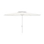 Marbueno Parasol Acier 8 Baleines D270 cm Polyester Blanc Jardin, Piscine et Terrasse 10187: Plus de 300.000 produits de grandes