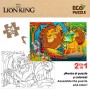 Puzzle Enfant The Lion King Double face 24 Pièces 70 x 1,5 x 50 cm (12 Unités): Plus de 300.000 produits de grandes marques en v
