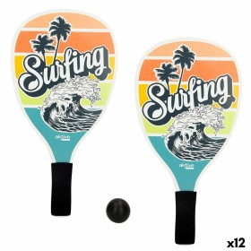Raquettes de Plage avec Balle Aktive Surf 20 x 40 cm (12 Unités): Plus de 300.000 produits de grandes marques en vente directe à