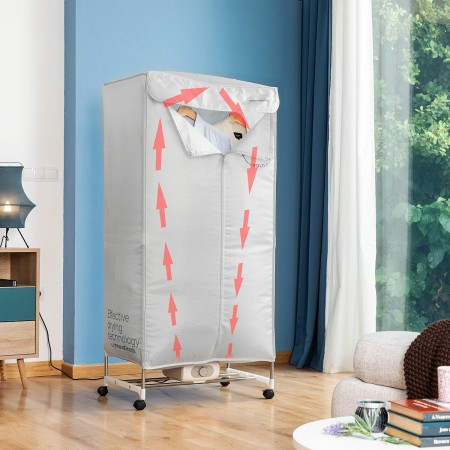 Séchoir Électrique Portatif à 2 Hauteurs Dupledry InnovaGoods 1200 W: Plus de 300.000 produits de grandes marques en vente direc