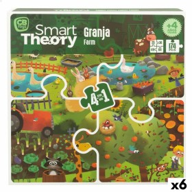 Puzzle Enfant Colorbaby 4 en 1 174 Pièces Ferme 68 x 68 cm (6 Unités): Plus de 300.000 produits de grandes marques en vente dire