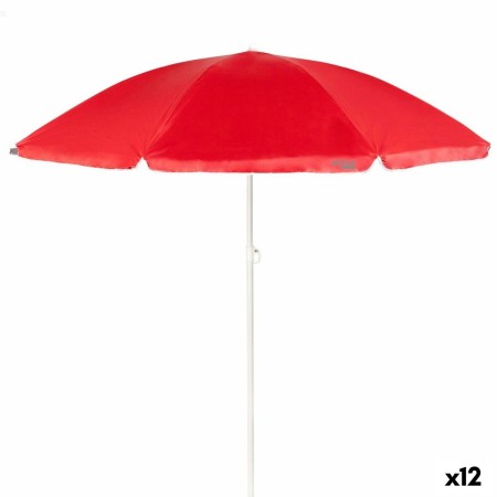 Parasol Aktive UV50 Ø 160 cm Polyester Métal 160 x 166 x 160 cm (12 Unités): Plus de 300.000 produits de grandes marques en vent
