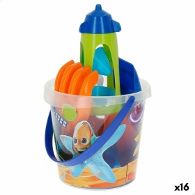 Set de jouets de plage Colorbaby Mr Craby Ø 18 cm polypropylène (16 Unités): Plus de 300.000 produits de grandes marques en vent