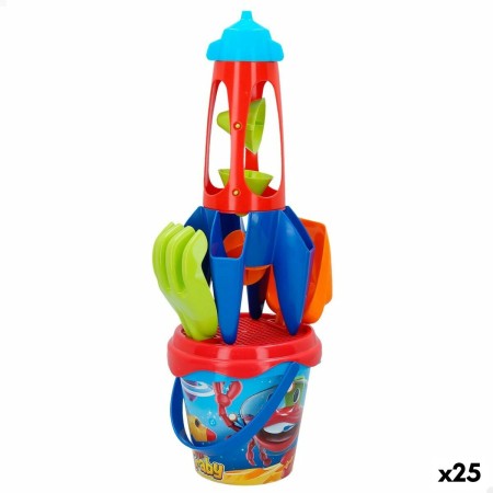 Set de jouets de plage Colorbaby Fusée polypropylène (25 Unités): Plus de 300.000 produits de grandes marques en vente directe à
