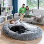 Lit de Chien pour Humains Human Dog Bed XXL InnovaGoods Grey: Plus de 300.000 produits de grandes marques en vente directe à pr