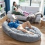 Lit de Chien pour Humains Human Dog Bed XXL InnovaGoods Grey: Plus de 300.000 produits de grandes marques en vente directe à pr