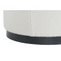 Repose-pied DKD Home Decor Blanc Noir Polyester Bois MDF Scandi 60 x 60 x 45 cm (3 Unités): Plus de 300.000 produits de grandes 