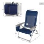 Chaise de Plage Aktive Slim Pliable Blue marine 47 x 87 x 58 cm (2 Unités): Plus de 300.000 produits de grandes marques en vente