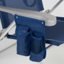 Chaise de Plage Aktive Slim Pliable Blue marine 47 x 87 x 58 cm (2 Unités): Plus de 300.000 produits de grandes marques en vente