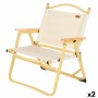 Chaise de camping pliante Aktive Sabana 47 x 62 x 42 cm (2 Unités): Plus de 300.000 produits de grandes marques en vente directe