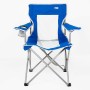 Chaise de camping pliante Aktive Bleu Gris 46 x 82 x 46 cm (4 Unités): Plus de 300.000 produits de grandes marques en vente dire
