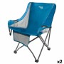 Chaise de camping pliante Aktive Bleu 48 x 86 x 50 cm (2 Unités): Plus de 300.000 produits de grandes marques en vente directe à