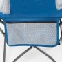 Chaise de camping pliante Aktive Bleu 48 x 86 x 50 cm (2 Unités): Plus de 300.000 produits de grandes marques en vente directe à