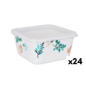 Panier-repas carré avec couvercle La Mediterránea Alba Mélamine 11 x 11 x 5,5 cm (24 Unités): Plus de 300.000 produits de grande