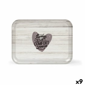 Plateau La Mediterránea Home Mélamine 42 x 31 x 1,5 cm (9 Unités): Plus de 300.000 produits de grandes marques en vente directe 