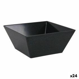 Bol pour Apéritifs La Mediterránea Mélamine Anthracite 18 x 18 x 8 cm (24 Unités): Plus de 300.000 produits de grandes marques e