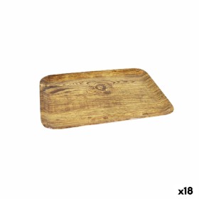 Plateau La Mediterránea Bois Mélamine 27 x 21,5 x 1,5 cm (18 Unités): Plus de 300.000 produits de grandes marques en vente direc
