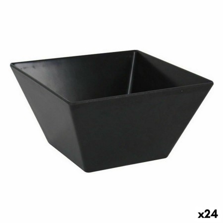 Bol pour Apéritifs La Mediterránea Mélamine Anthracite 13 x 13 x 7 cm (24 Unités): Plus de 300.000 produits de grandes marques e