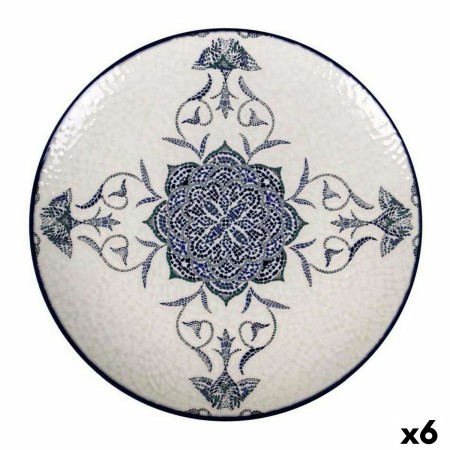 Assiette plate La Mediterránea Rosetta Porcelaine (6 Unités): Plus de 300.000 produits de grandes marques en vente directe à pri