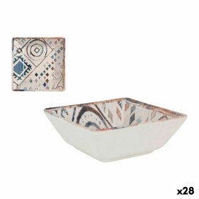 Bol La Mediterránea Grecia Porcelaine Bleu Marron 13 x 13 x 5 cm (28 Unités): Plus de 300.000 produits de grandes marques en ven