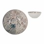 Bol La Mediterránea Grecia Porcelaine Bleu Marron Ø 16 x 7 cm (24 Unités): Plus de 300.000 produits de grandes marques en vente 