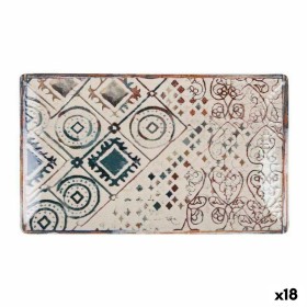 Plat à Gratin La Mediterránea Grecia Porcelaine Rectangulaire 25,3 x 15 x 1,8 cm (18 Unités): Plus de 300.000 produits de grande