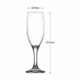 Coupe de champagne Inde Misket Lot 190 ml (4 Unités): Plus de 300.000 produits de grandes marques en vente directe à prix usine 