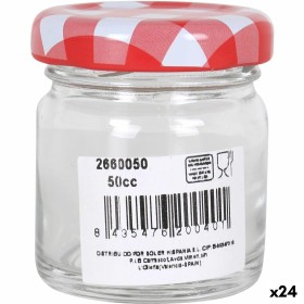 Bocal Mediterraneo Transparent 50 ml verre (24 Unités): Plus de 300.000 produits de grandes marques en vente directe à prix us