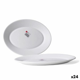 Plat à Gratin Bormioli Toledo Blanc verre Oblongue 30 x 21 x 2,7 cm (24 Unités): Plus de 300.000 produits de grandes marques en 