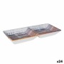 Plateau apéritif La Mediterránea Boreal 2 Compartiments 25 x 11 x 3 cm (24 Unités): Plus de 300.000 produits de grandes marques 