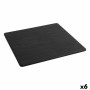 Assiette plate Inde Africa Noir Mélamine Carré 35 x 35 x 0,7 cm (6 Unités): Plus de 300.000 produits de grandes marques en vente