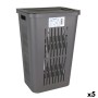 Panier à linge Inde Bella 60 L Graphite 40,5 x 33 x 59 cm (5 Unités): Plus de 300.000 produits de grandes marques en vente direc