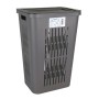 Panier à linge Inde Bella 60 L Graphite 40,5 x 33 x 59 cm (5 Unités): Plus de 300.000 produits de grandes marques en vente direc