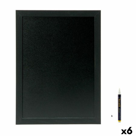 Ardoise Securit Woody Teck Mural Noir 80 x 60 cm: Plus de 300.000 produits de grandes marques en vente directe à prix usine sur 