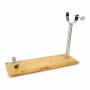 Support à jambon cru Quttin Métal Bambou 48,5 x 16,5 x 2,3 cm (4 Unités): Plus de 300.000 produits de grandes marques en vente d