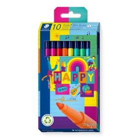 Ensemble de Marqueurs Staedtler Triplus 10 Pièces Multicouleur: Plus de 300.000 produits de grandes marques en vente directe à p