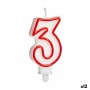 Bougie Anniversaire Numéro 3 (12 Unités): Plus de 300.000 produits de grandes marques en vente directe à prix usine sur cadeaufo