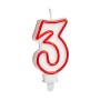 Bougie Anniversaire Numéro 3 (12 Unités): Plus de 300.000 produits de grandes marques en vente directe à prix usine sur cadeaufo