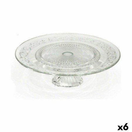 Plateau pour gâteaux et biscuits La Mediterránea verre 33 x 33 x 9,5 cm (6 Unités): Plus de 300.000 produits de grandes marques 