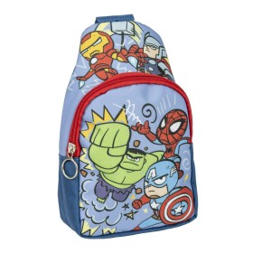 Sac à dos enfant The Avengers Sac bandoulière Bleu 13 x 23 x 7 cm: Plus de 300.000 produits de grandes marques en vente directe 