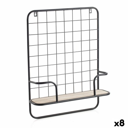Étagère Vinthera Moa Acier Noir Métal 42,5 x 12 x 56 cm (8 Unités): Plus de 300.000 produits de grandes marques en vente directe