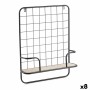 Étagère Vinthera Moa Acier Noir Métal 42,5 x 12 x 56 cm (8 Unités): Plus de 300.000 produits de grandes marques en vente directe