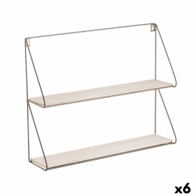 Étagère Vinthera Moa Acier Doré 50 x 40 x 12 cm (6 Unités): Plus de 300.000 produits de grandes marques en vente directe à prix 
