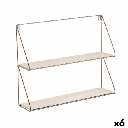 Étagère Vinthera Moa Acier Doré 50 x 40 x 12 cm (6 Unités): Plus de 300.000 produits de grandes marques en vente directe à prix 