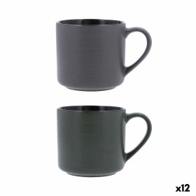 Tasse Bidasoa Dark Moon XL Céramique 540 ml (12 Unités): Plus de 300.000 produits de grandes marques en vente directe à prix usi