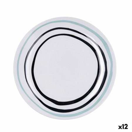 Assiette plate Bidasoa Zigzag Multicouleur Céramique Ø 26,5 cm (12 Unités): Plus de 300.000 produits de grandes marques en vente