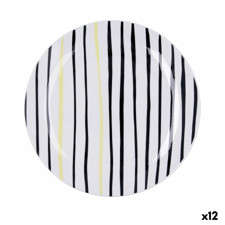 Assiette plate Bidasoa Zigzag Multicouleur Céramique Ø 26,5 cm (12 Unités): Plus de 300.000 produits de grandes marques en vente