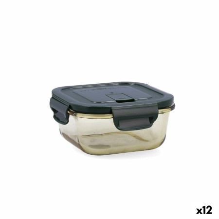 Boîte à lunch hermétique Bidasoa Infinity Carré 520 ml Jaune verre (12 Unités): Plus de 300.000 produits de grandes marques en v